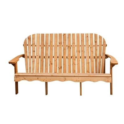Afbeelding van AXI Isabelle Tuinbank van hout 170 cm Bruin 3 persoons bank Hoge rugleuning FSC Adirondack 173 x 90 91