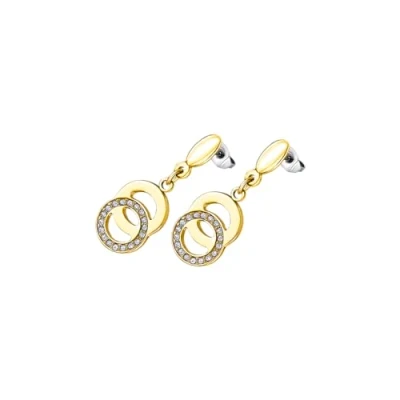 Afbeelding van Lotus Style Bliss damesoorbellen van staal, No Alica, zilver, Parel LS1913 4/3, aplica, zilverkleurig,