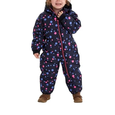 Afbeelding van Killtec Karter Mini skipak met capuchon, waterkolom 10.000 mm, voor meisjes en jongens, donkerblauw, 98/104 34238 000