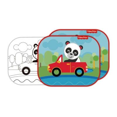 Afbeelding van Fisher Price Auto Zonnescherm Panda 8430957101697
