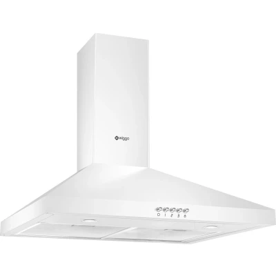 Afbeelding van Wiggo WE E543R(WW) Wandschouw Afzuigkap 50cm Wit