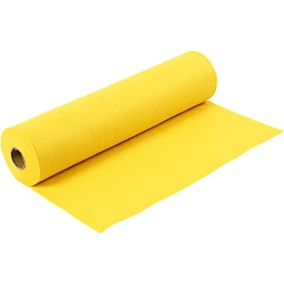 Afbeelding van Creotime Hobbyvilt, b: 45 cm, geel, 5 m
