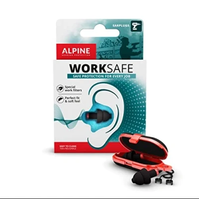 Image de Alpine Worksafe 1 Paire Bouchons d&#039;Oreilles