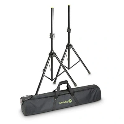 Afbeelding van Gravity SS 5212 B SET 1 Speakerstatievenset met draagtas