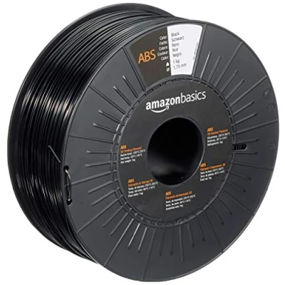 Afbeelding van Amazon Basics ABS filament voor 3D printer, 1,75 mm, 1 kg, zwart