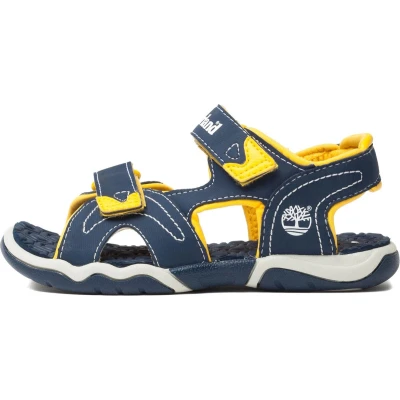 Afbeelding van Timberland Adventure Seeker 2 Strap Outdoorsandalen voor kinderen, Maat: 31, Navy/yellow Textiel/ synthetisch