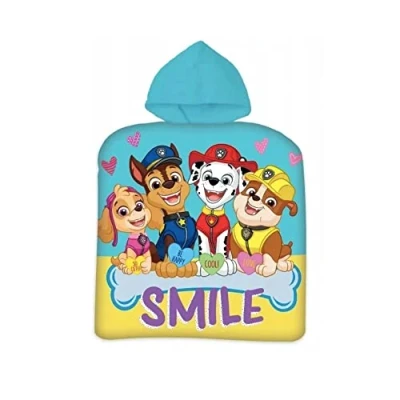 Afbeelding van Paw Patrol Poncho 50*100 cm Smile