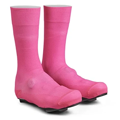 Afbeelding van Overschoenen Gripgrab Flandrien Waterproof Knitted maat 39/41 Pink