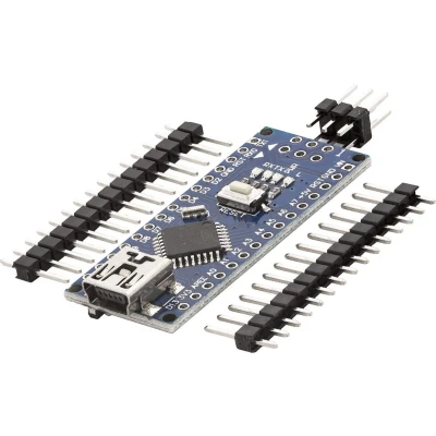 Afbeelding van AZDelivery AZ Nano V3 Board Mini USB ATmega328 5V 16MHz CH340 ATmega328P Micro Controller, CH340G vervangt FT232RL, Inclusief E Book!