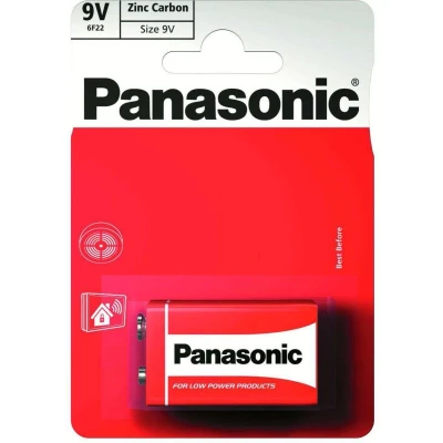 Afbeelding van Panasonic General Purpose 9V Block 6F22BE / 1BP 1er blister
