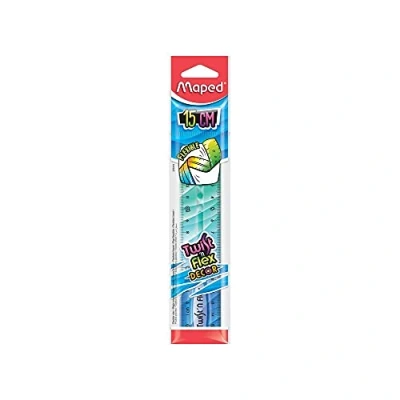Image de Maped Règle flexible TWIST&#039;n FLEX DECOR, 15 cm L&#039;original ! Avec nouveau dégradé de couleurs Différents dégradés