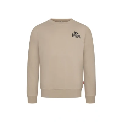 Afbeelding van Lonsdale Rundhals Schmale Lympstone Sweater, Heren, Maat: XL, Sand black anthracite