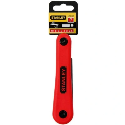 Image de STANLEY 4 69 262 jeu de clés 2,5 à 10 mm 7 pièces