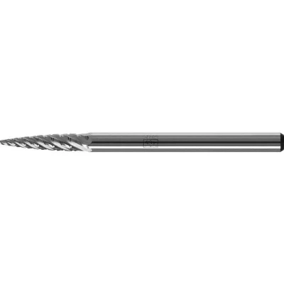 Afbeelding van PFERD 21222684 Freesstift Spitsboog Lengte 43 mm Afmeting, Ø 3 Werklengte 13 Schachtdiameter