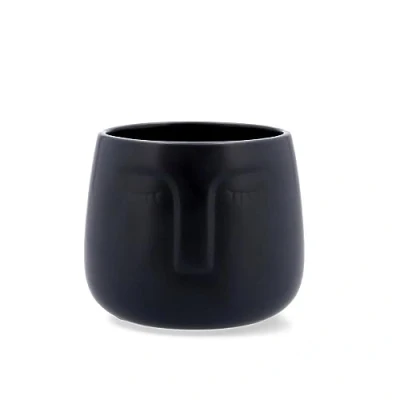 Afbeelding van Grondlegger Vinthera Moa Zwart Keramisch 13,5 X 13 cm