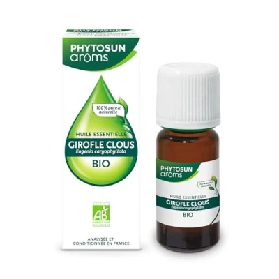 Afbeelding van Phytosun Arôms Etherische Kruidnagelolie (Eugenia Caryophyllata) Biologisch 10 ml