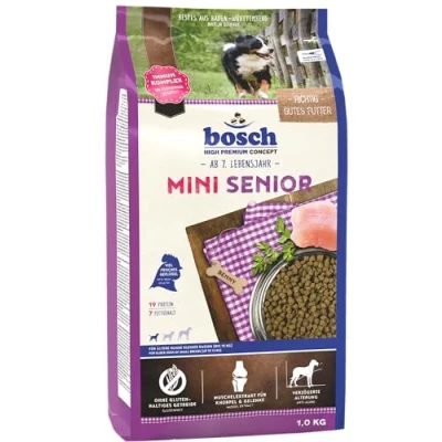 Afbeelding van Bosch HPC Mini Senior droogvoer voor oudere honden van kleine rassen (tot 15 kg) 1 x kg