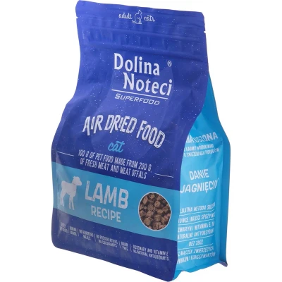Afbeelding van Dubbelpak: 2x1kg Dolina Noteci Superfood Feline Lam droog kattenvoer