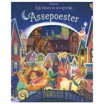 Afbeelding van Uitgeverij usborne kijk binnen in een sprookje assepoester