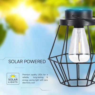Afbeelding van V TAC VT 7995 Designer tuinverlichting Solar Zwart 8 Lumen 2700K