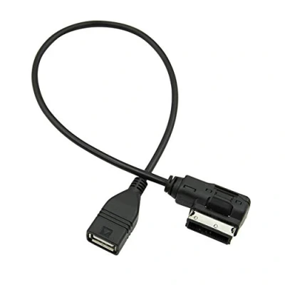 Afbeelding van USB kabel, kabel muziekinterface AMI MMI AUX MP3 adapter voor Audi Q5 Q7 R8 A3 A4 A5 A6