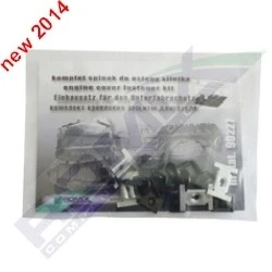Afbeelding van ROMIX 90227 Bevestigingselement, motorafdekking FIAT: Grande Punto Hatchback