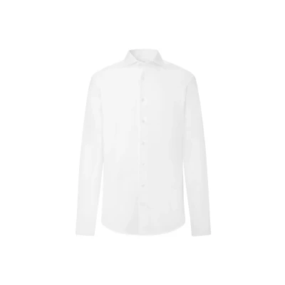 Afbeelding van Hackett London Zakelijk overhemd, Heren, Maat: 42, White