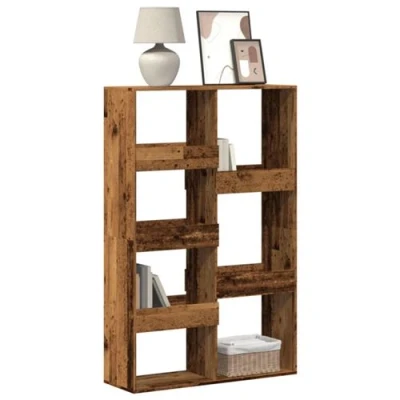 Afbeelding van vidaXL Boekenkast 100x33x155,5 cm bewerkt hout oud houtkleurig