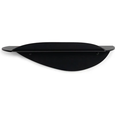 Afbeelding van Spinder Design PIPA Bottom Wandplank Zwart