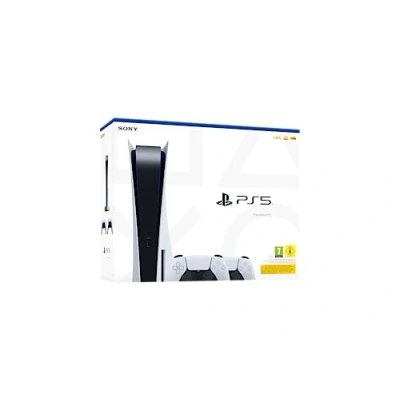 Afbeelding van Sony PlayStation 5 Console + 2 PS5 DualSense Draadloze Controllers White