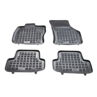 Afbeelding van REZAW PLAST 200320 Vloermatset Rubber voor en achter Zwart AUDI: Q2