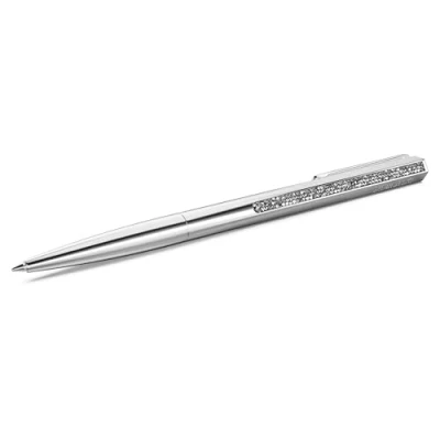 Afbeelding van Swarovski Crystal Shimmer balpen, zilvertint, verchroomd metaal
