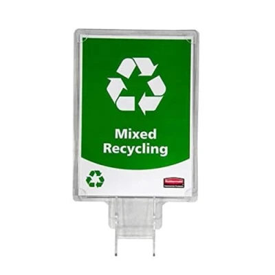 Afbeelding van Rubbermaid Slim Jim recycling paneel