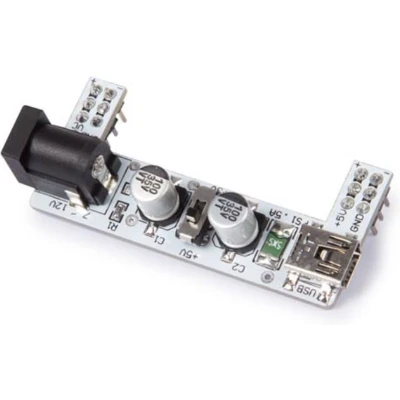 Afbeelding van VOEDINGSMODULE VOOR BREADBOARDS 2 KANALEN 3.3 V/5 V