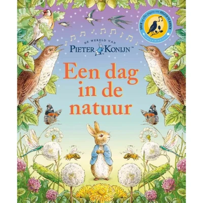 Afbeelding van Uitgeverij ploegsma geluidenboek pieter konijn een dag in de natuur