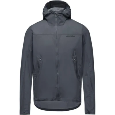 Afbeelding van Gore Fernflow Wind Hooded Jacket maat M Grijs