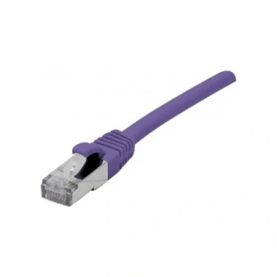 Image de Cordon RJ45 catégorie 6A F/UTP LSOH snagless violet 1 m