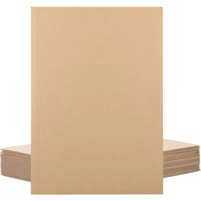 Afbeelding van Belle Vous 24 Pack of A3 Corrugated Cardboard Packing Sheets 30 x 42cm/12 16.5 Inches 3mm Thick Flat Kraft Board for Mailing, Arts, Crafts, Protective Backing &amp; Packaging