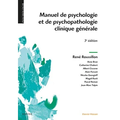 Afbeelding van Manuel De Psychologie Et Psychopathologie Clinique Generale