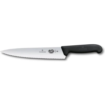 Afbeelding van Victorinox Fibrox gekarteld koksmes 19cm