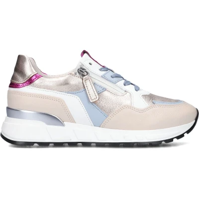 Afbeelding van Gabor 368 Sneakers Leer Dames Beige Maat 37