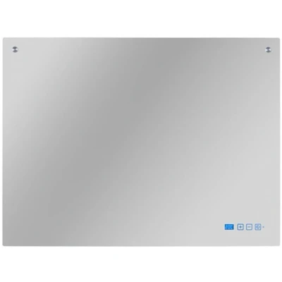 Afbeelding van Eurom Sani 600 Mirror WiFi Kachel Elektrisch 600W Infrarood Verwarming Glazen Omkasting Geschikt voor Badkamers Bediening via App mogelijk