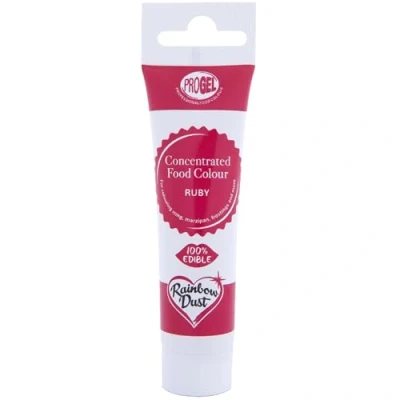 Afbeelding van RD ProGel® Professionele kwaliteit Eetbare Robijnrode Voedselkleurstof Gel Ruby