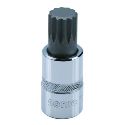 Afbeelding van SONIC 83806212 Schroefbit Chroom vanadium staal Spline