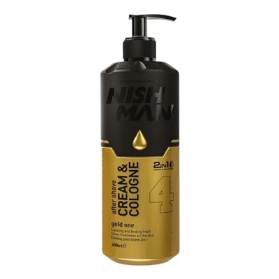Afbeelding van Nishman 04 GOLD ONE Cologne After Shave Cream 400 ml