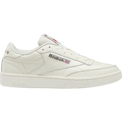 Afbeelding van Reebok Classic CLUB C 85 Unisex Sneakers laag, Maat: 40.5, Chalk/chalk/army green Leer