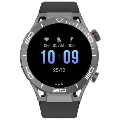 Afbeelding van Abyx Fit Saturn 4 Smartwatch voor mannen en vrouwen, fitnesstracker, 1,52 inch HD touchscreen met telefoonfunctie, horloge bloeddrukmeting, hartslag