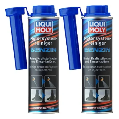 Afbeelding van Liqui Moly 2 x benzinemotorsysteemreiniger, 300 ml, verwijdert afzettingen en garandeert een lager brandstofverbruik, brandstofadditief voor benzinemotoren, m