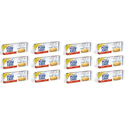 Afbeelding van Ferrero Set van 12 kindercakecake met Griekse yoghurt bereid romige en zoete snacks (6 x 32 g) 192 g