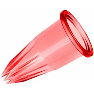 Afbeelding van Déglon F7 Polycarbonaat Spuitmondje Cannelé Rand Ø 12 mm Bakdecoratie Perfectie
